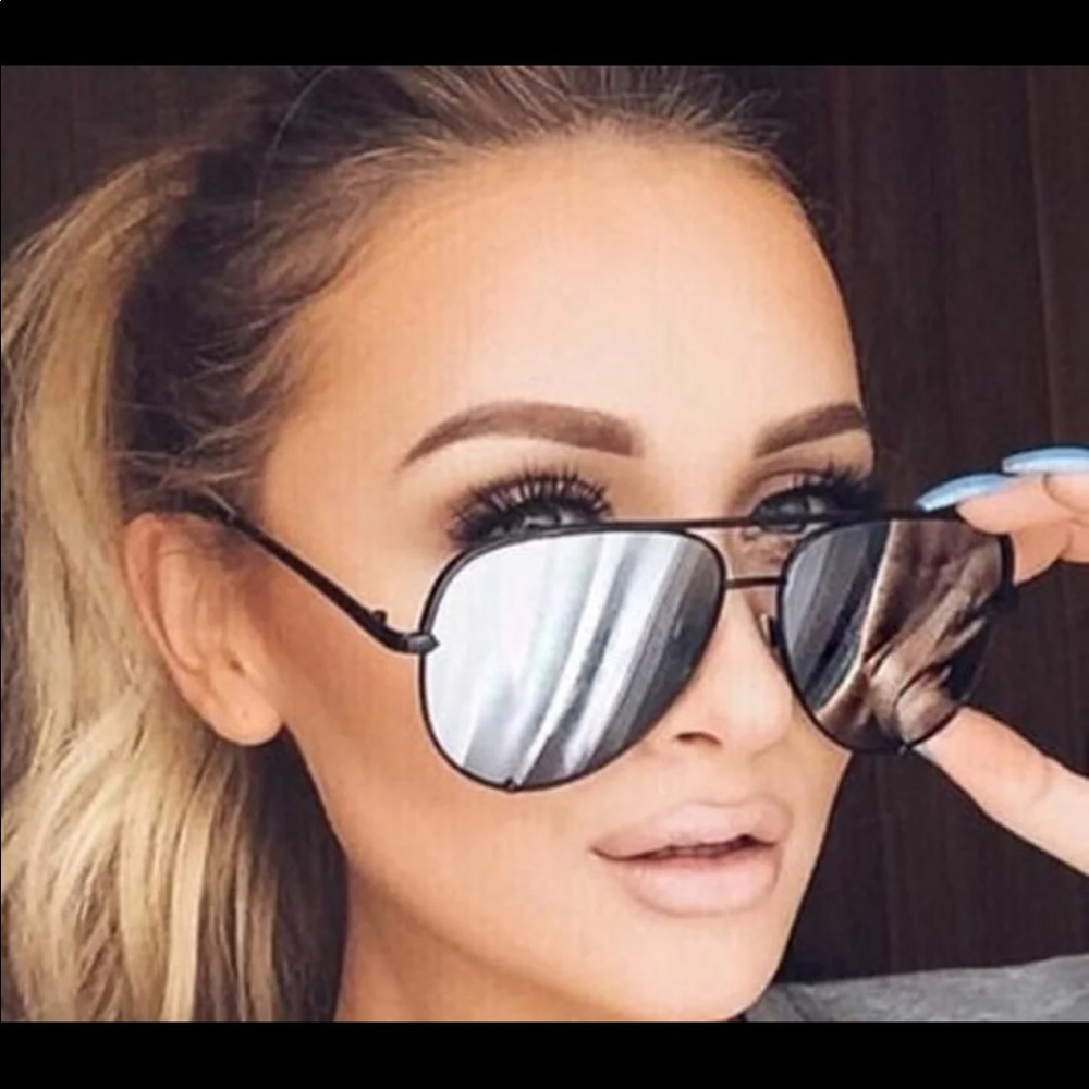 New Authentic Rayban 62 mm reflective sunglasses